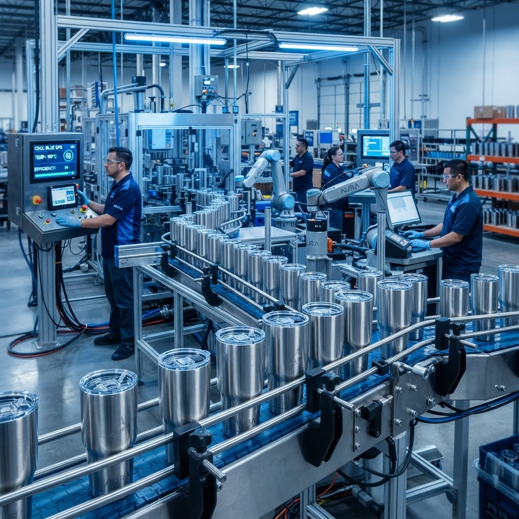 Case: Titan Cap — cup manufacturing