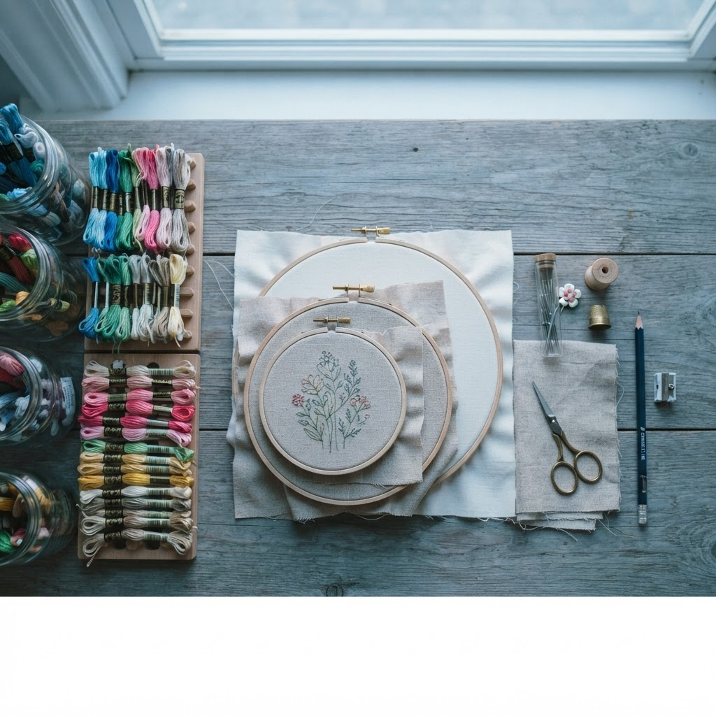 Case: Embroidery goods